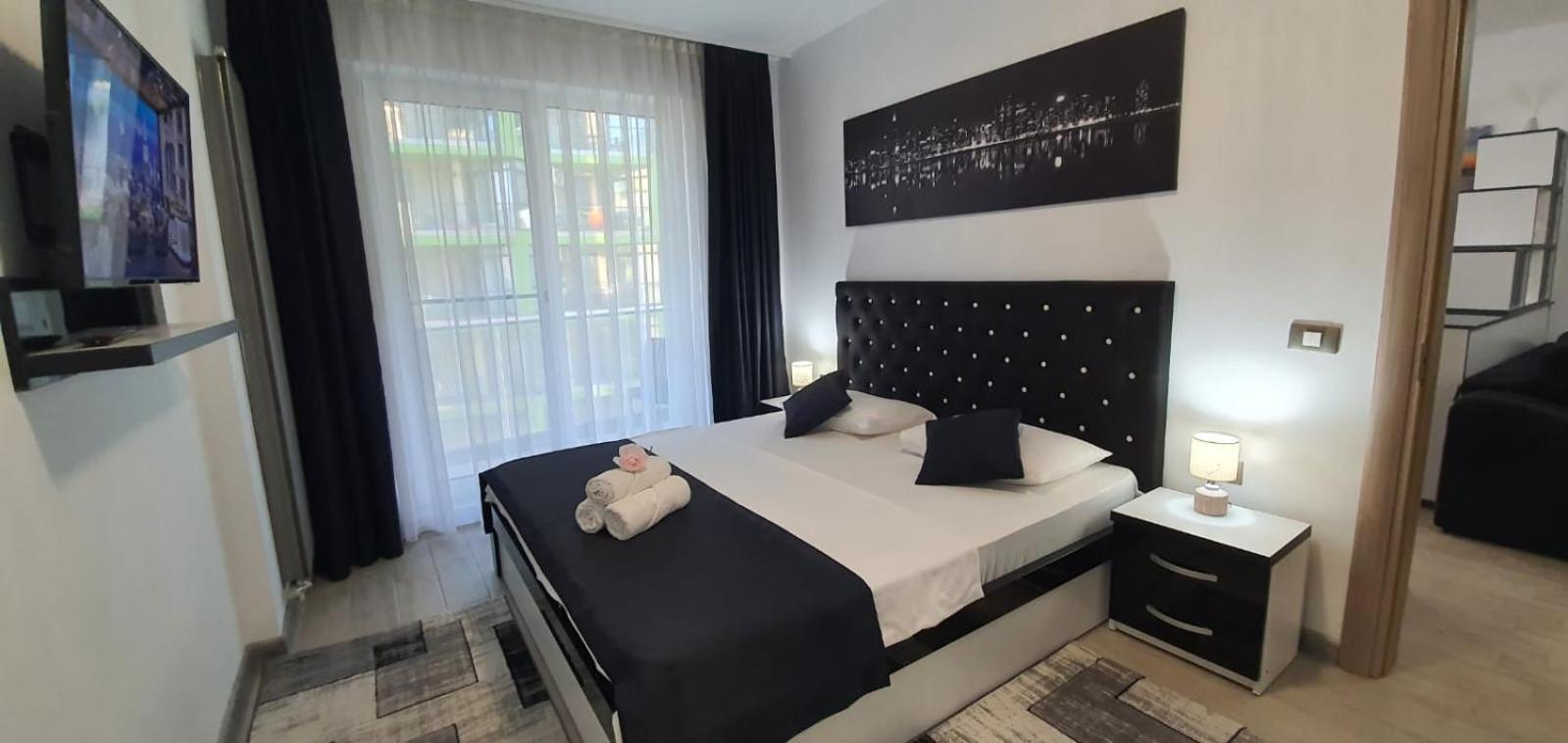 Alezzi Luxury Apartment Spa Resort Piscina Incalzita Sauna Parking Năvodari Eksteriør bilde