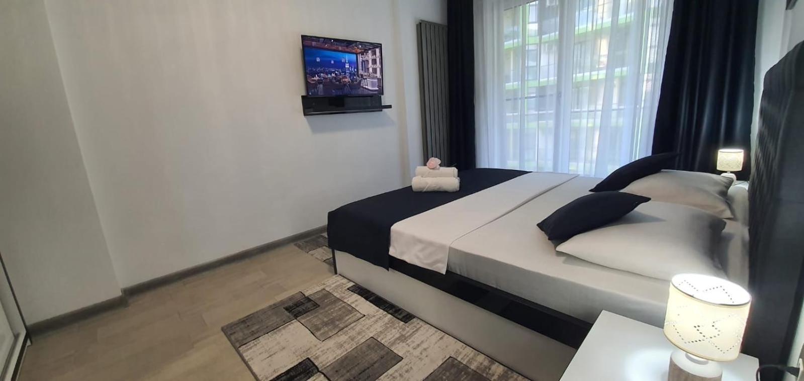 Alezzi Luxury Apartment Spa Resort Piscina Incalzita Sauna Parking Năvodari Eksteriør bilde